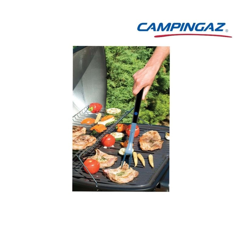 Kit 3 ustensiles campingaz pour barbecue inox manche extensible