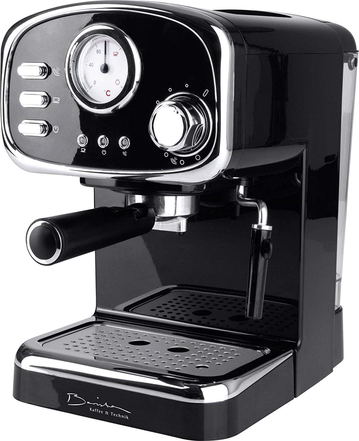 Mini Machine à Espresso Vintage - Argent, 12,5 Cm - Décorative Ou Pour Collection