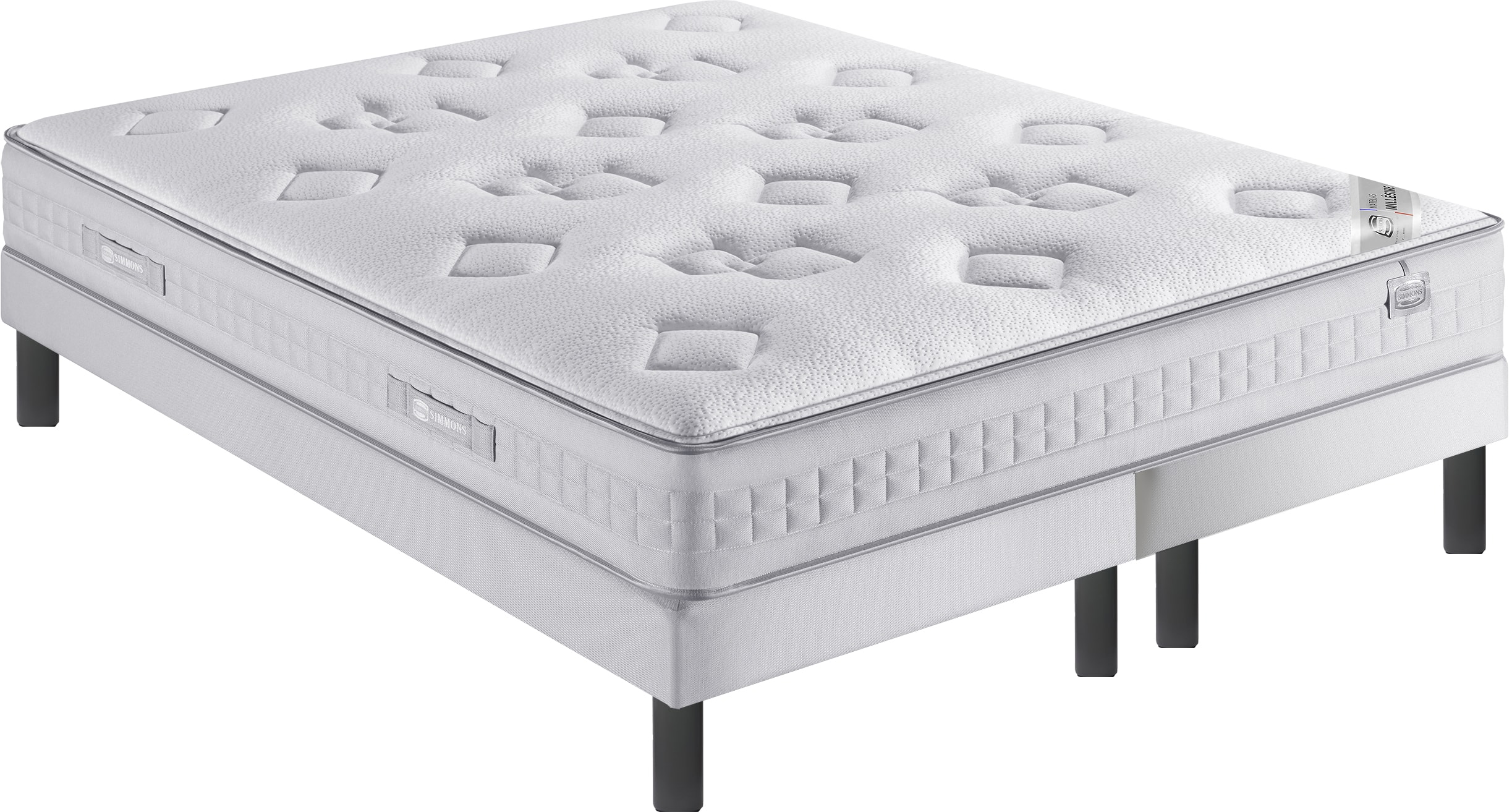 Copri Sommier WRAPPYBAG 180x200 Cm - Antracite, In Cotone Elastico - Adatto A Altezze Fino A 30 Cm - Foto 10