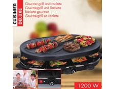 Raclette Multifonction TEFAL RE459812 Gourmet 8 Personnes Pas Cher