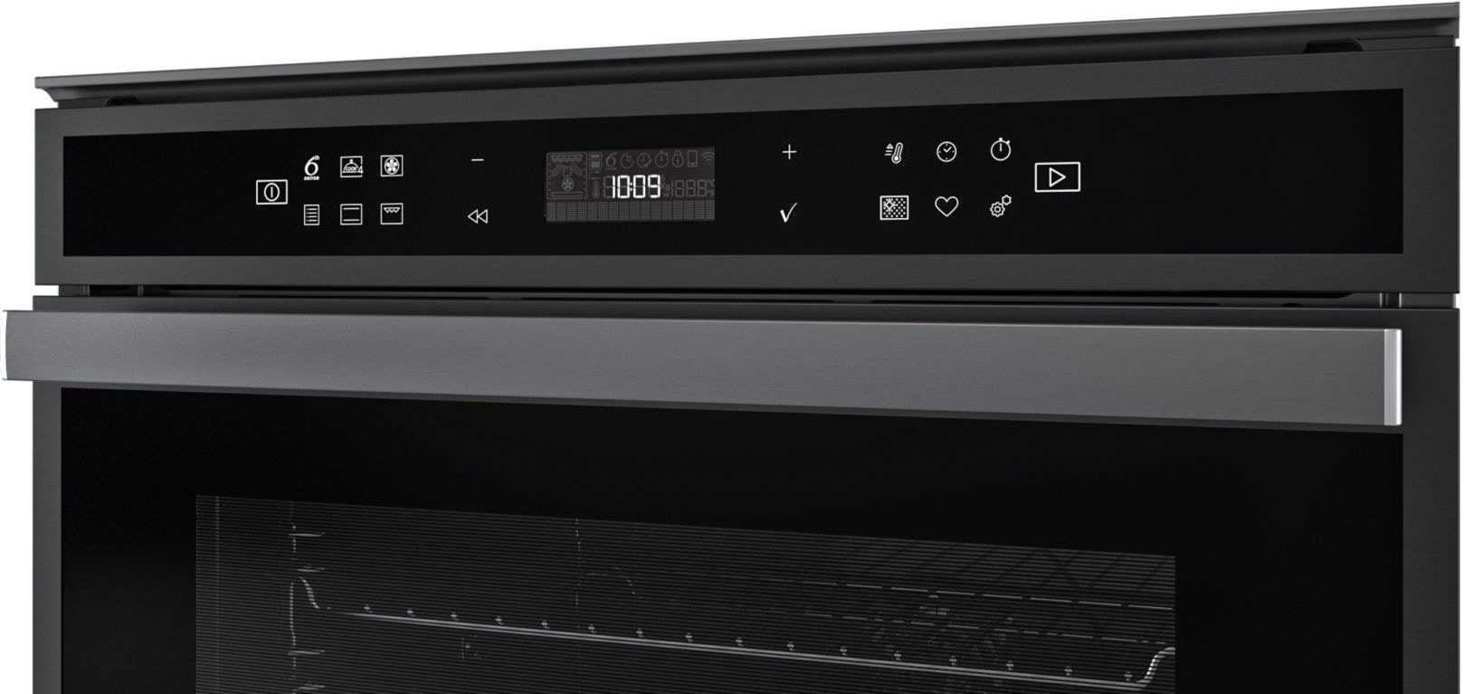 Micro ondes Grill Encastrable WHIRLPOOL W6MD440BSS 6ème Sens W Collection  Ligne W6 Pas Cher 