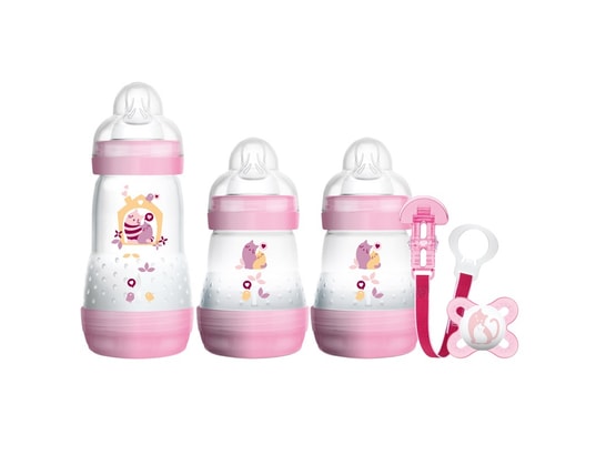 Set Nouveau-né Rose 4 Pièces – Bonnet, Chaussons, Mitaines Et Bavoir – 100% Coton, Taille 0-6 Mois – Idée Cadeau Naissance