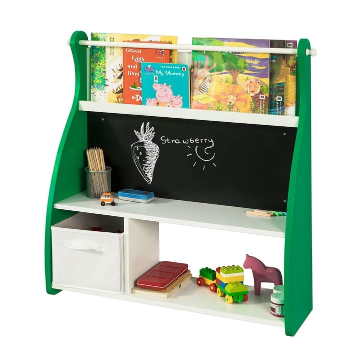 Bibliothèque Roulante SoBuy Pour Enfants - Rangement Livres Et Jouets