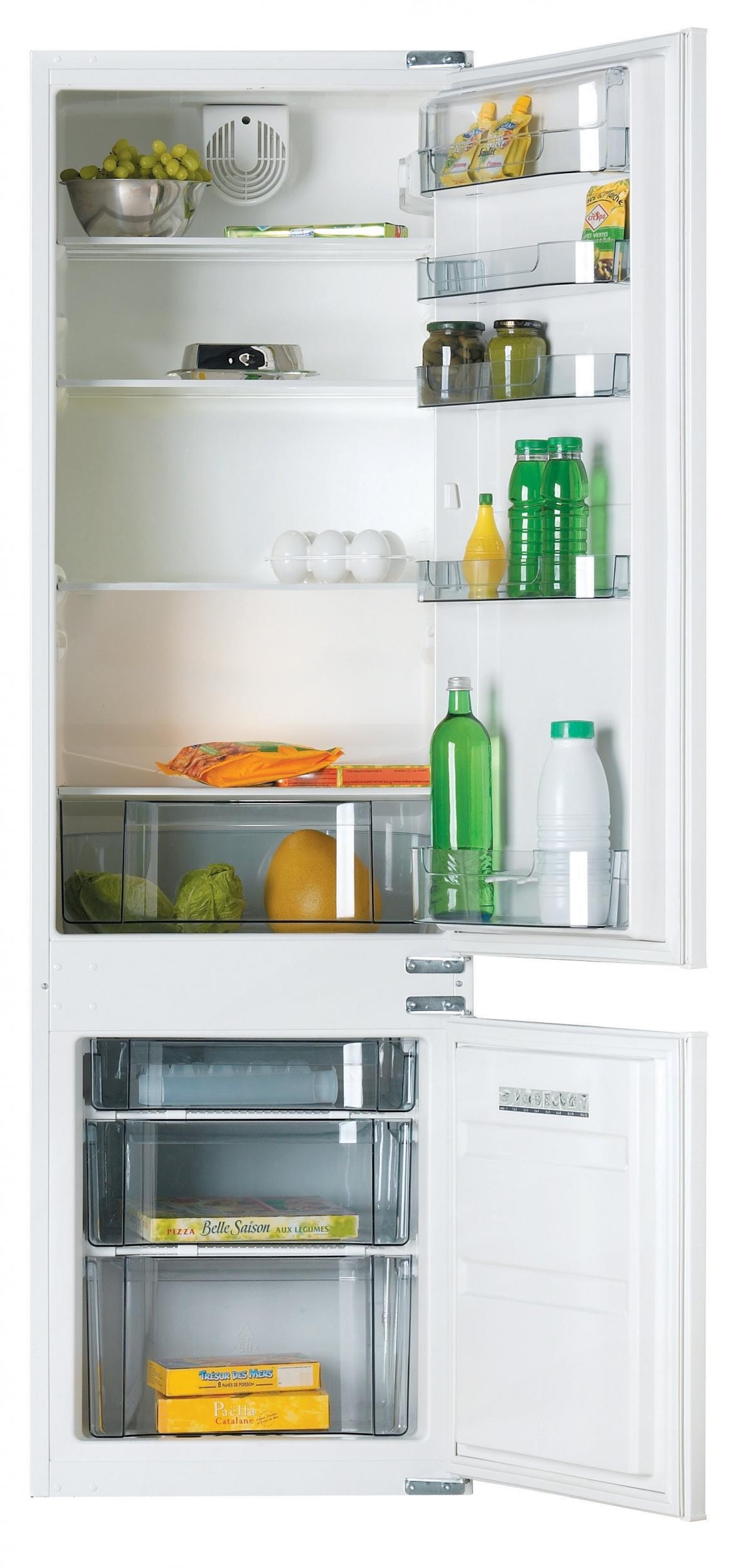 HOTPOINT ARISTON Réfrigérateur congélateur encastrable BCB70301, 275  litres, Low Frost, Niche 178