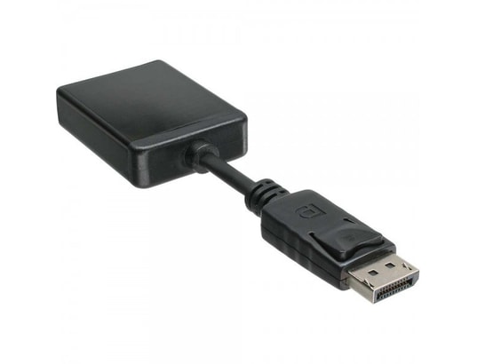 Adaptateur Câble Displayport Inline® Prise Displayport Sur Dvi D 241 Prise Femelle Noir 0 9224