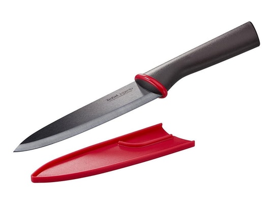 Stock Bureau - TEFAL Couteau d'utilité Ingenio Céramique Noir 13,3cm