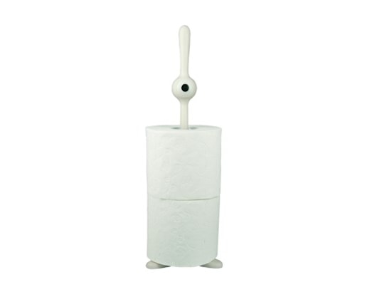 mDesign Porte Papier Toilette sur Pied – dérouleur Papier WC avec