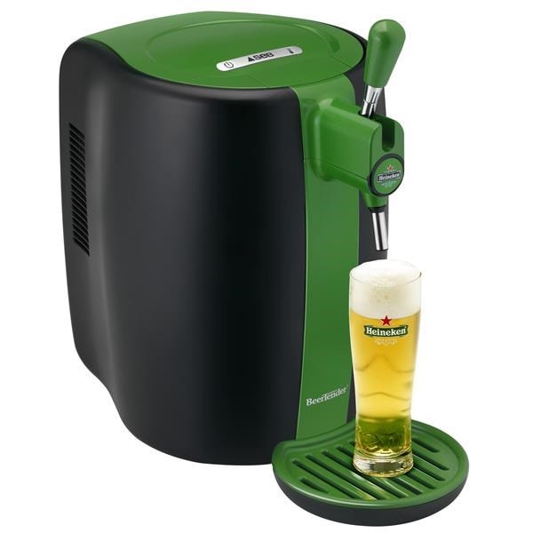 BeerTender Système bière pression Température fixe 4°C 4 verres collectorNoir vert SEB