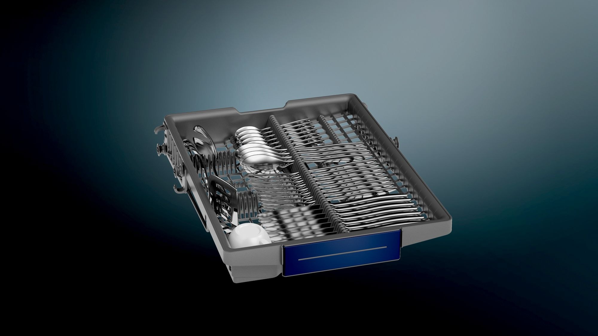 Siemens SN536S01ME Lave-vaisselle semi-intégré/A++ 262 kWh/an/MGD 1820 l/an/Panier VarioFlex/Tiroir à couverts 