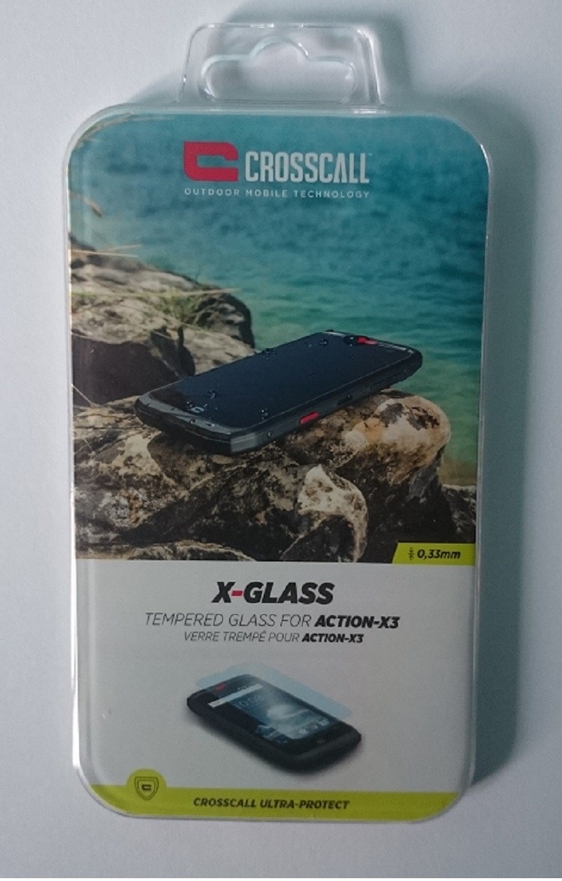 Verre trempe pour Crosscall Action X3 - Transparent CROSSCALL