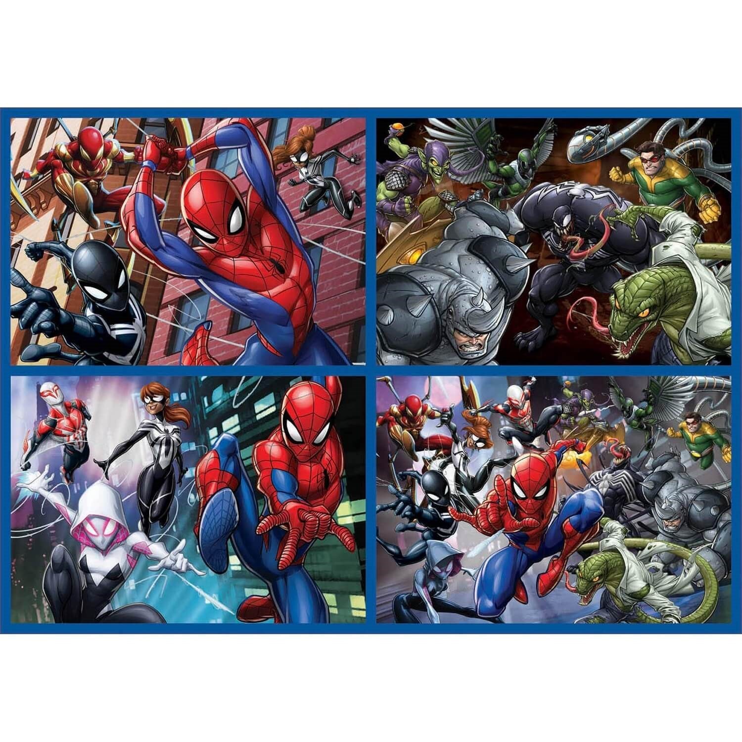 Tapis de Puzzle en Mousse avec sac de rangement - Disney Spiderman