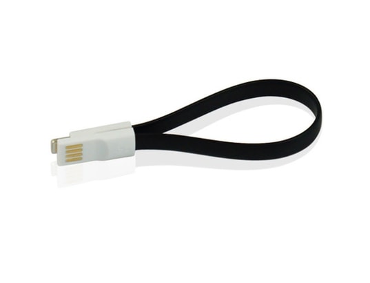 Mini Cable Aimante pour IPAD Air Chargeur Connecteur Lighting USB Magnet  Porte-Clefs 25cm OEM