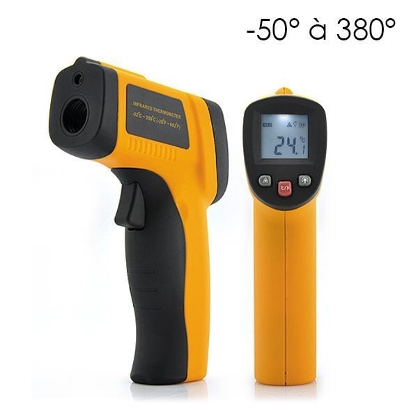 Thermomètre infrarouge pistolet laser électronique sans contact