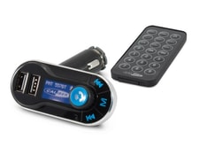 Alpexe - Transmetteur FM Bluetooth, Kit main libre Bluetooth