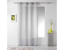 1001KDO POUR LA MAISON Rideau Store Voilage Haltonas Noisette 45x180cm