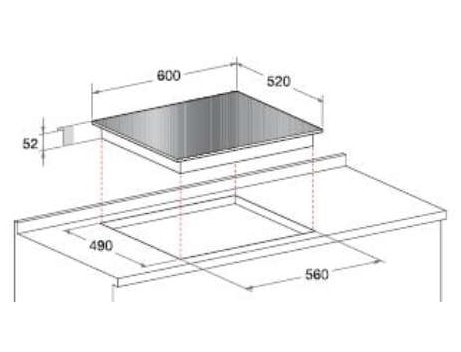 SCHOLTES TIO633TL - Plaque induction Pas Cher