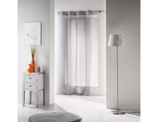 1001KDO POUR LA MAISON Rideau Store Voilage Haltonas Noisette 45x180cm