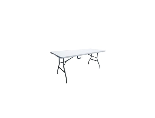 Table pliante - 180 cm - 8 personnes - plastique TBD Pas Cher