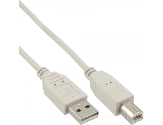 Rallonge USB 2.0 InLine®, Mâle / Femelle, Type A, transparent