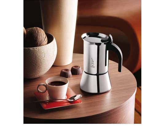 Bialetti Cafetière New Venus acier inox, acier, Capacité 10 tasses