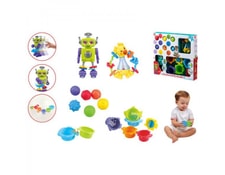 PLAYGO - Activité PlayGo Set?: Robot et Hochet (baby color 44572) TBD MA-42CA310PLAY-GIWKR PLAYGO - Activité PlayGo Set?: Robot et Hochet (couleur bébé 44572) TBD MA-42CA310PLAY-GIWKR