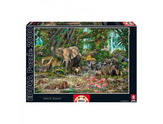 Educa Borras 16013 puzzle Jeu de puzzle 2000 pièce(s) Animaux