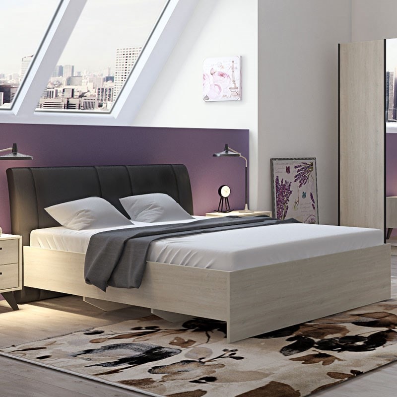Chambre Coucher Compl te Moderne Couleur Bois Clair ANYA NOUVOMEUBLE chambre-coucher-compl-te-moderne-couleur-bois-clair-anya-nouvomeuble