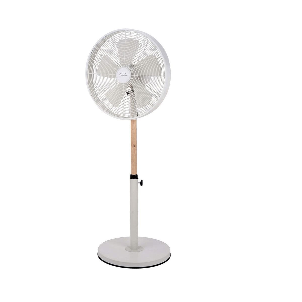 Ventilateur sur pied bois/plastique JAVA blanc 104787 DOMAIR Pas Cher — free download