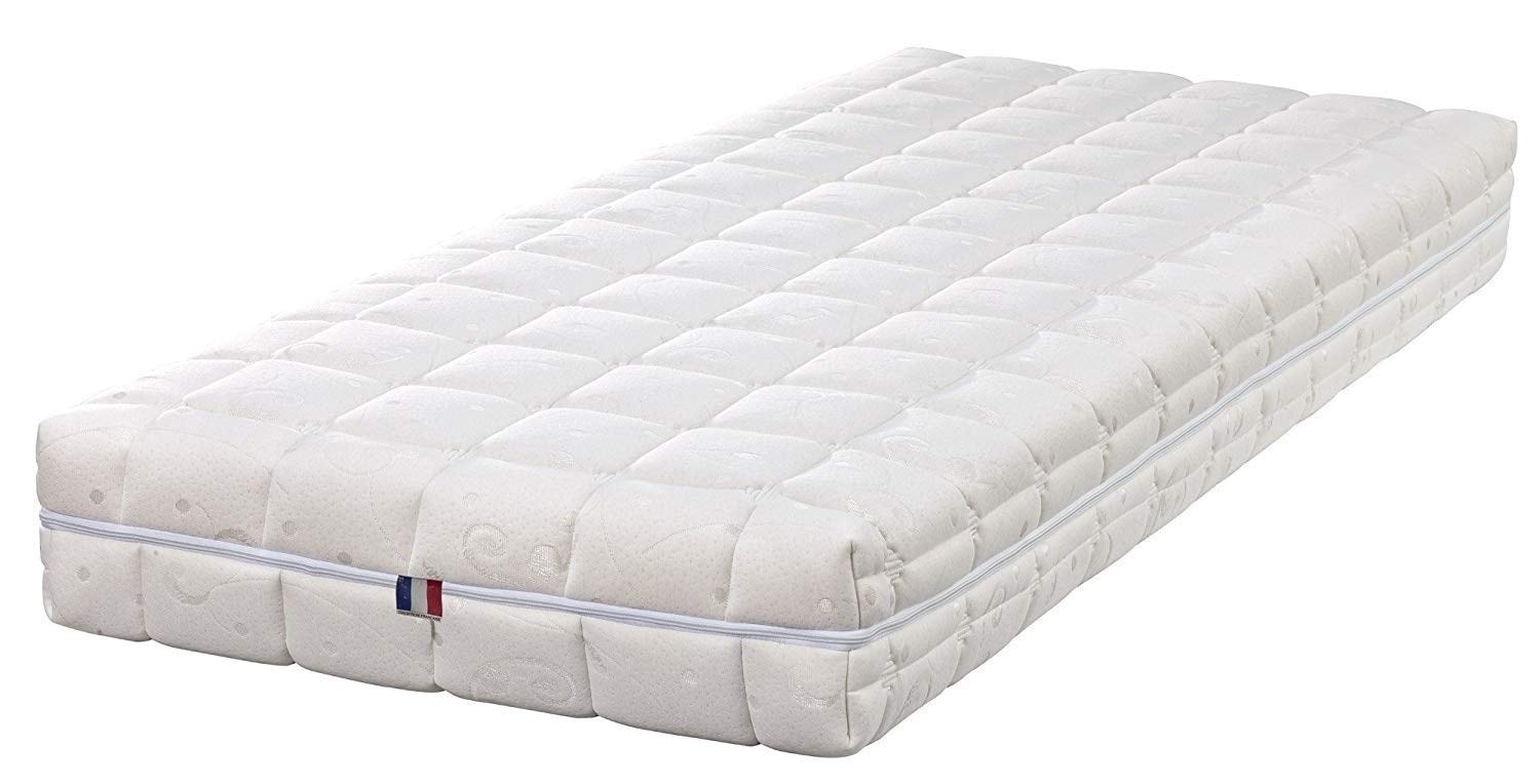 Matelas 120x190 Mousse Poli Lattex Indéformable - 23 CM + Soutien Ferme +  Oreiller Mémoire + Protège Matelas OFFERTS 120 190 - Cdiscount Maison