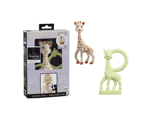 Coffret Sophie la Girafe avec anneau de dentition VULLI Pas Cher 
