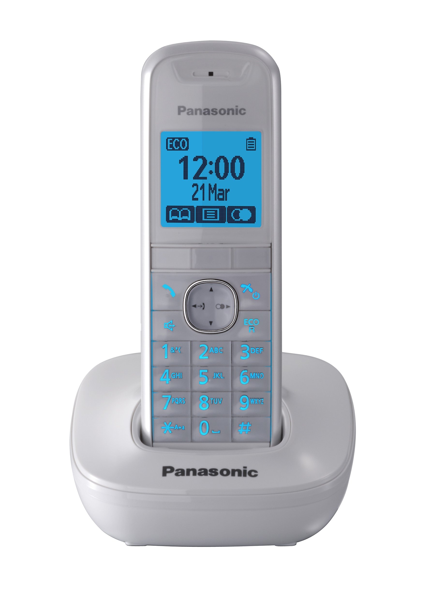 Téléphone sans fil PANASONIC KX-TG5511 blanc