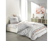 140 x 190 CM Ligne Douceur INKALA Parure DE Couette Multicolore