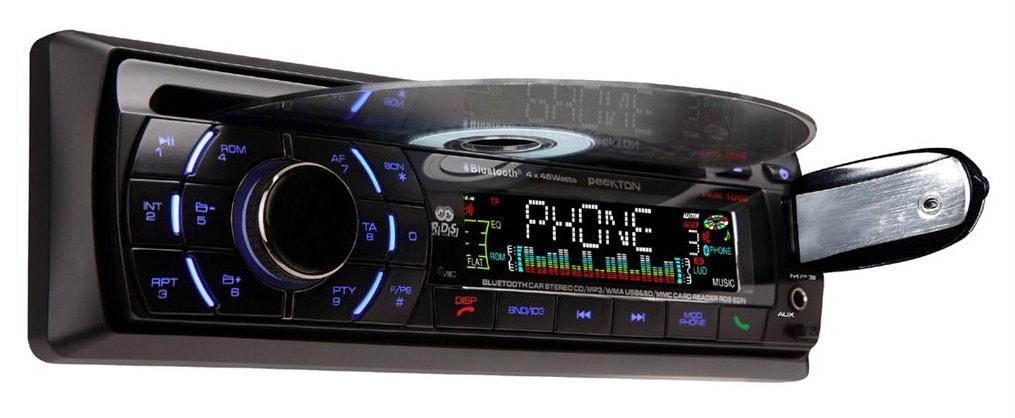 Petit auto radio USB Auxilaire Bluetooth complet - Équipement auto