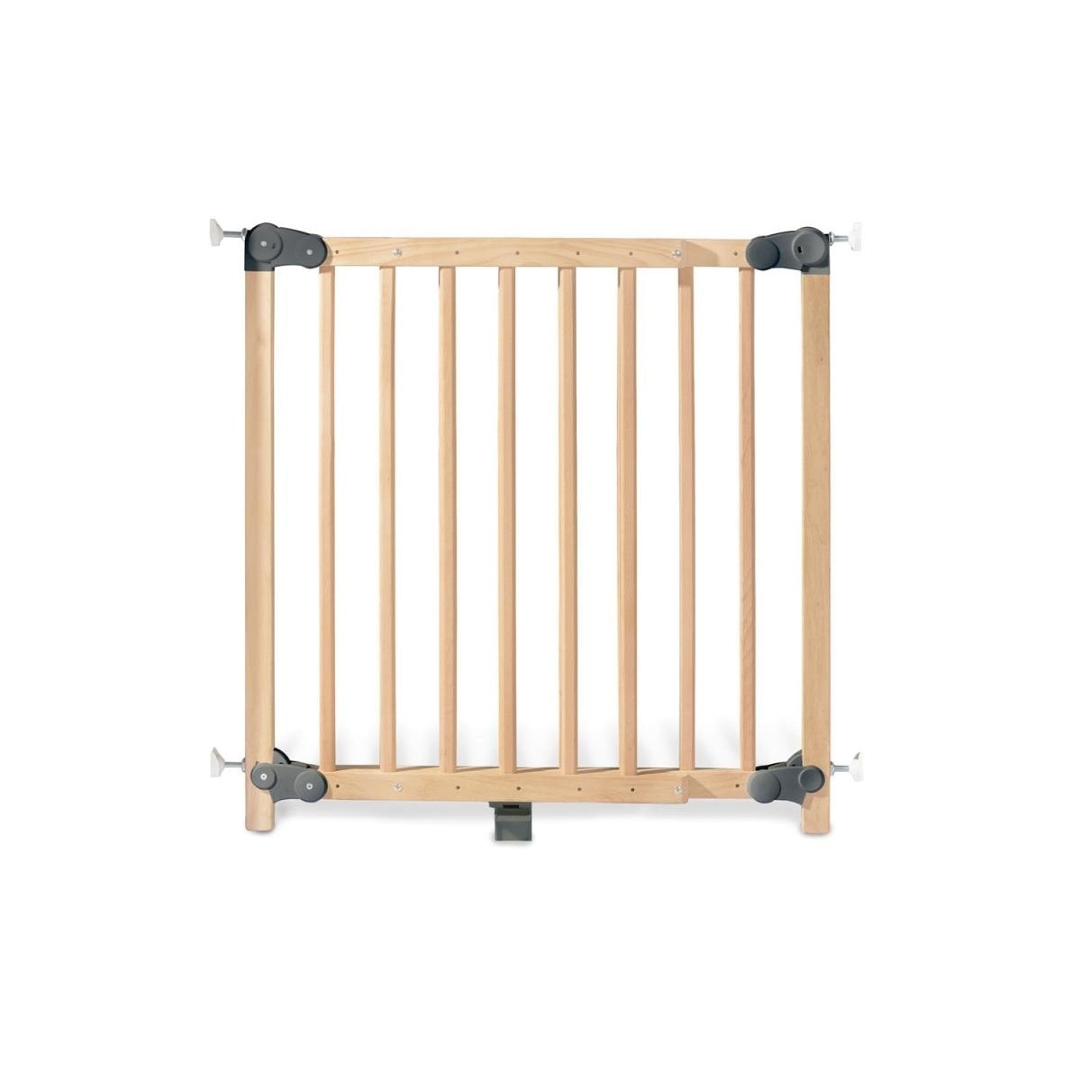 PINOLINO - Porte et barrière d'escalier Baby Lock Premium hêtre laqué clair