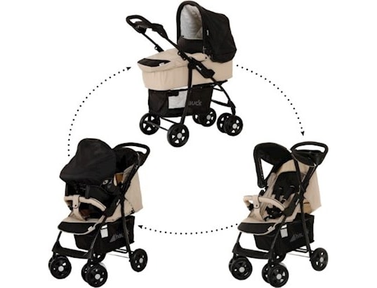 hauck poussette combinée trio shopper