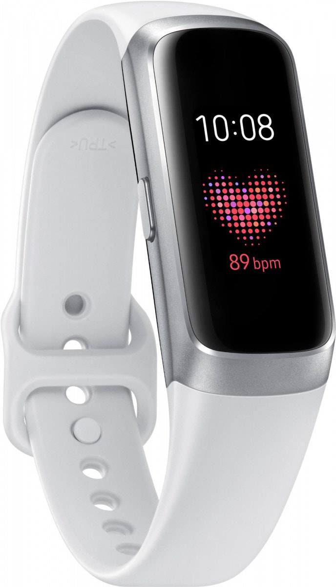 Montre connectée SAMSUNG Galaxy Fit blanc Pas Cher | UBALDI.com