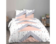 C/ôt/é D/éco Parure de lit Enfant autokid 100/% Coton 140x200 cm 1 taie doreiller 63x63 cm
