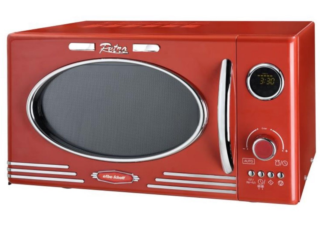 four micro-ondes + grill 25l 1000w rouge - scmw2500dgr EFBE-SCHOTT