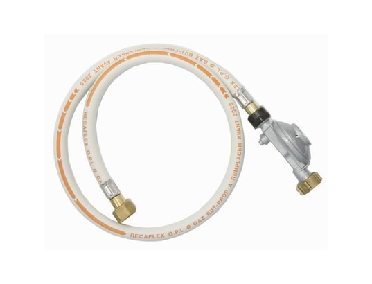 TUYAU FLEXIBLE GAZ BUTANE M 20 x 150 2 M BLANC - ADDAX - 8162200 