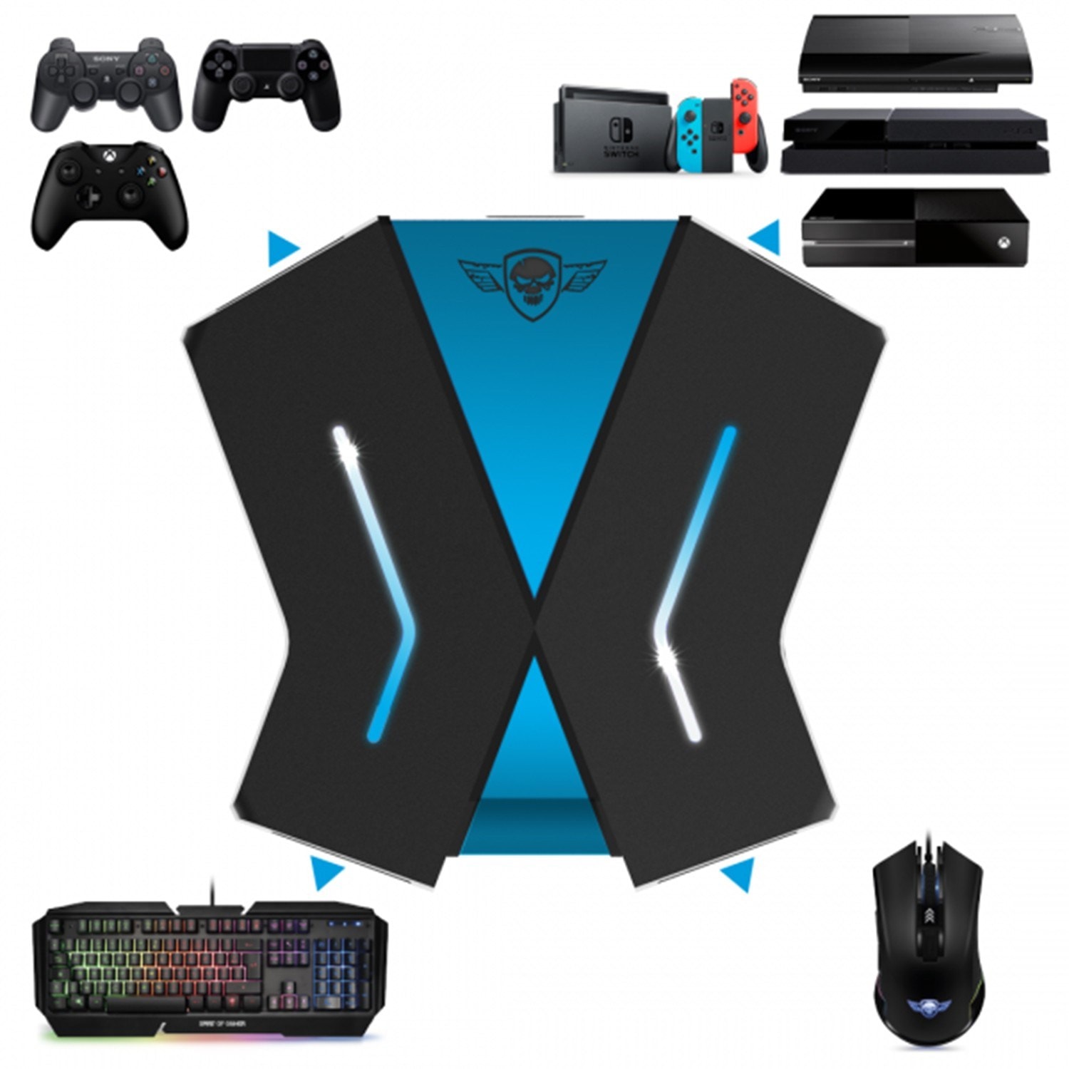 Spirit of Gamer PRO-MK3 - Pack clavier souris - Garantie 3 ans