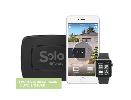 telecommande radio 1control solo controle d ouverture garage par smartphone pas cher ubaldi com