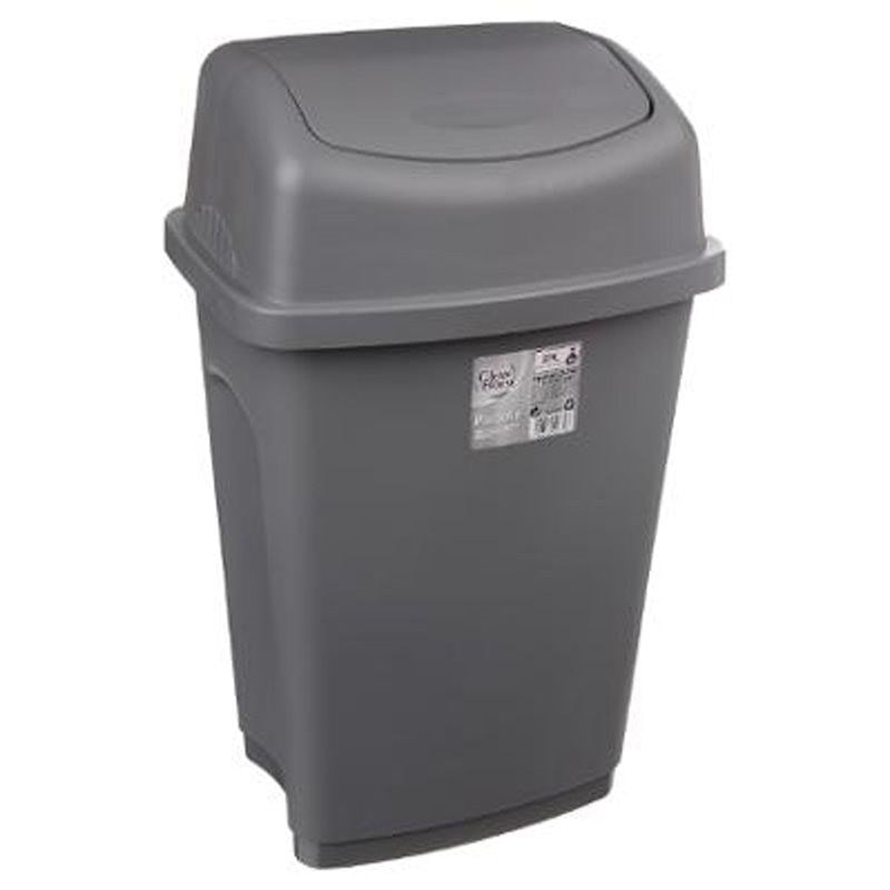 Lot De 3 Poubelles De Cuisine 25L – Couvercles Bleu, Jaune, Vert, Système De Tri, Dimensions 39x24x51 Cm - 10