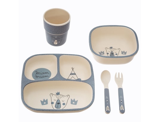 Mon Premier Coffret Repas 5 Pieces Bleu Atmosphera Ma 23ca307monp Obtf5 Pas Cher Ubaldi Com