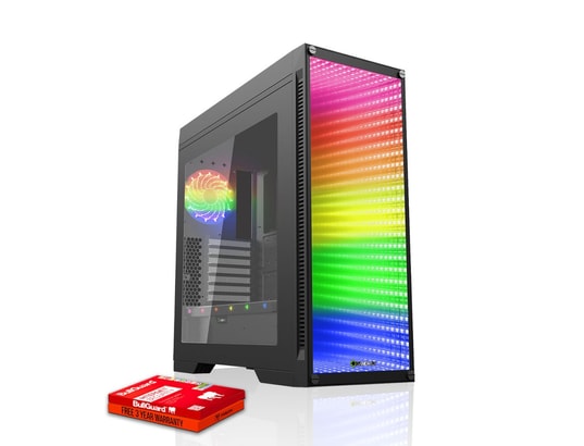 Fierce RGB/RVB PC Gamer - Vite 3.7GHz Ryzen 3 2200G, 1To