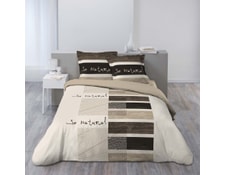 ligne douceur so parure 3 pi/èces 240x220 cm homely