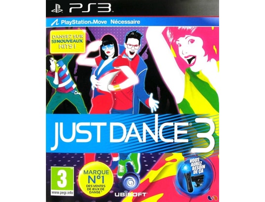 Jeu Ps3 Ubisoft Just Dance 3 Ps3 Move