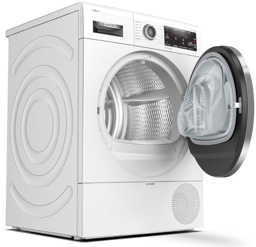 Sèche-linge Condensation Bosch Série 4 8 Kg - Auto Dry, Anti-vibrations, Programme Rapide Record - Idéal Peaux Sensibles