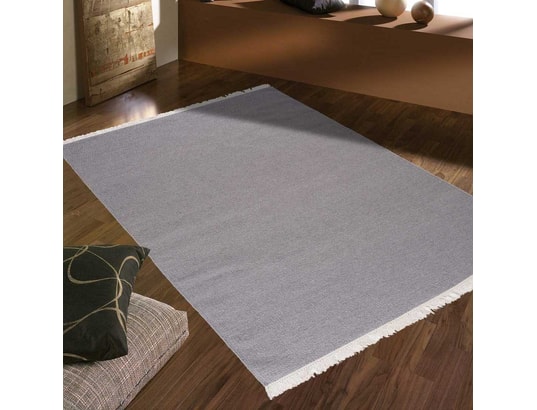 Tapis Pour Couloir Tiss Baya Ibay Gris 110 X 160 Cm Tapis De