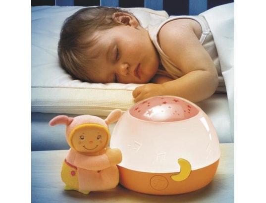 veilleuse musicale chicco ma lampe magic'projection rose pas cher