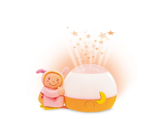 veilleuse musicale chicco ma lampe magic'projection rose pas cher